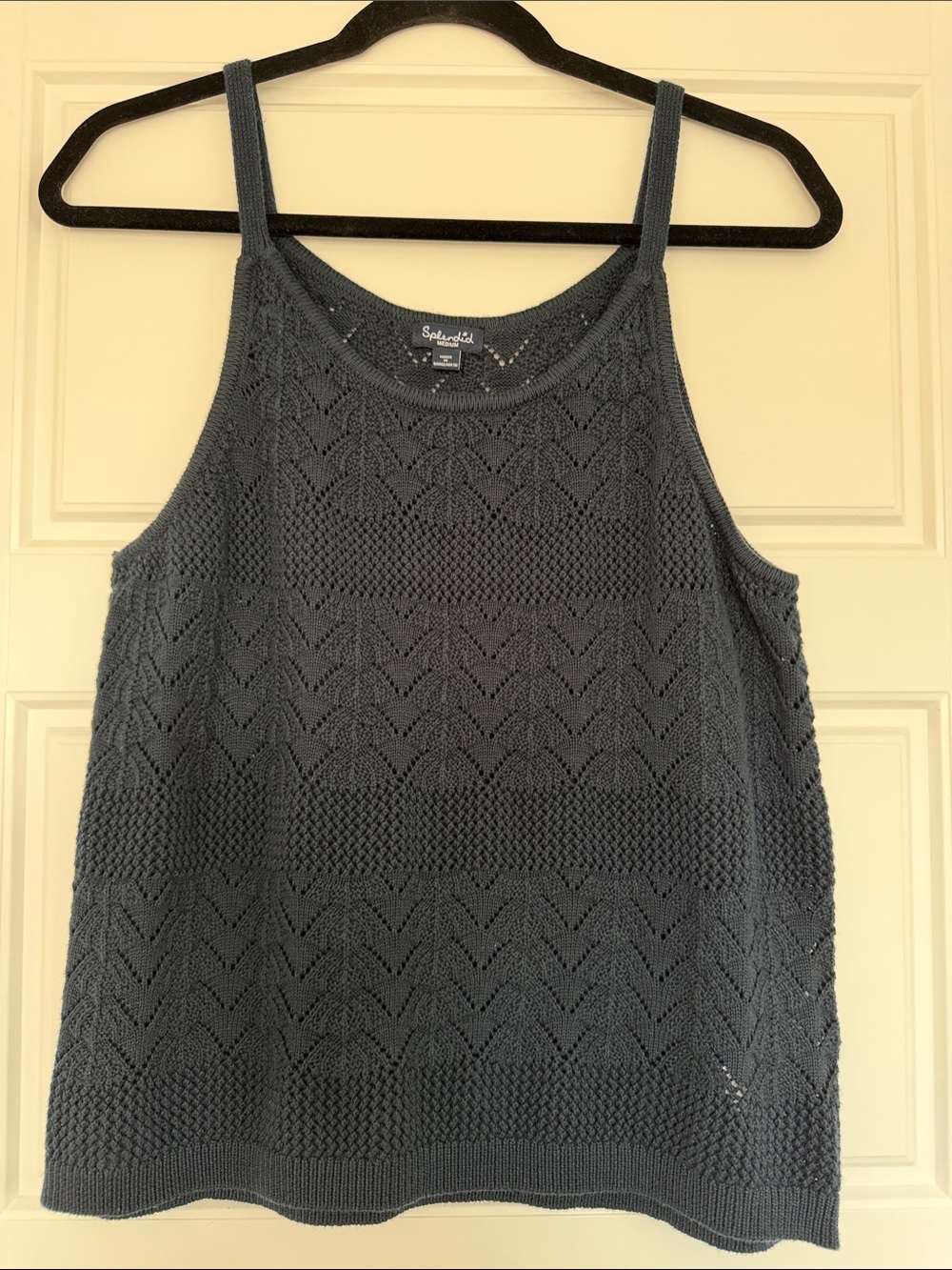 Splendid Navy Sweater Tank